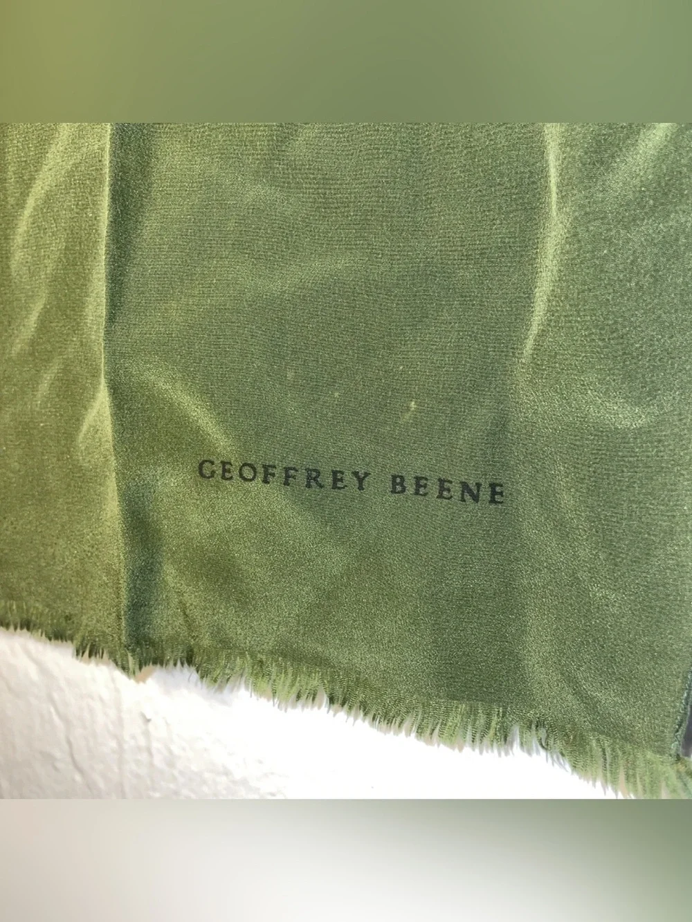 Geoffrey Beene Olive Green Men's Pants